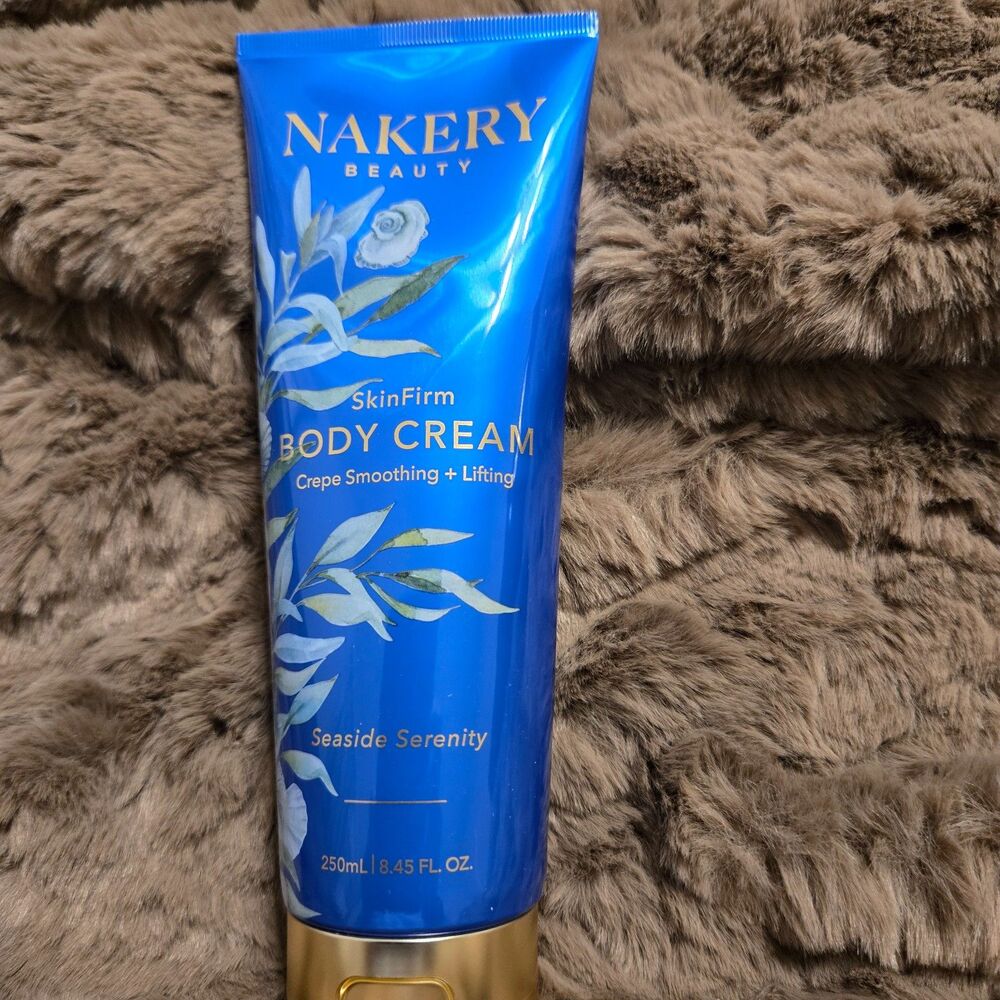 Nakery Beauty SkinFirm Body Cream Seaside Serenity 8.45 oz Crepe Smoothing NEW